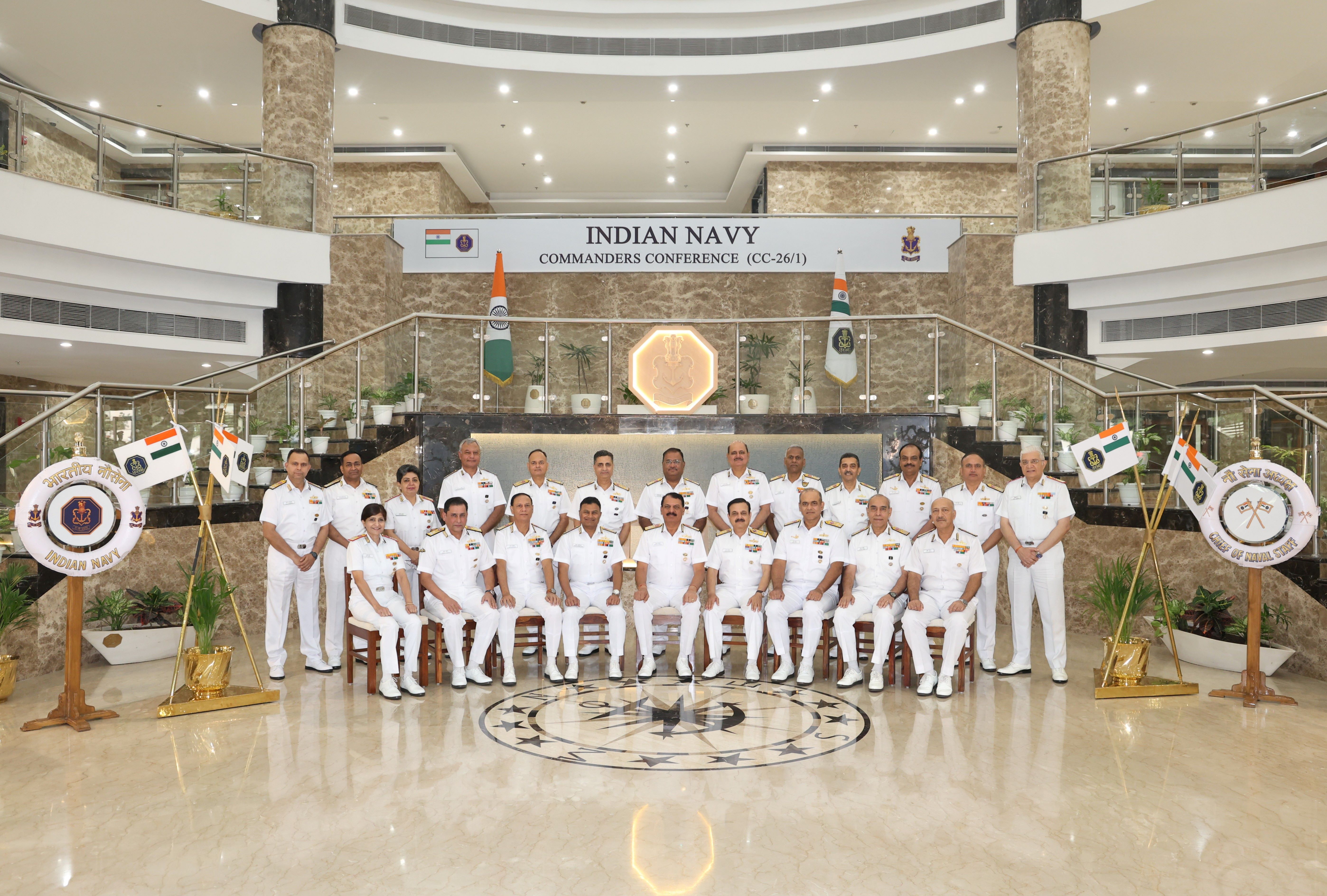 First Edition of Naval Commanders’ Conference-2026 Begins At Nau Sena Bhawan